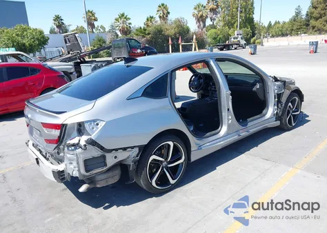 2022 Honda Accord Hybrid Sport z USA, uszkodzony, nr VIN 1HGCV3F21NA018275